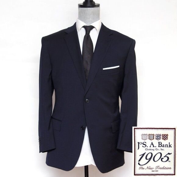 46R Jos A Bank 1905 Mens Sportcoat Blazer Jacket Wool C121036‎ - Picture 2 of 11